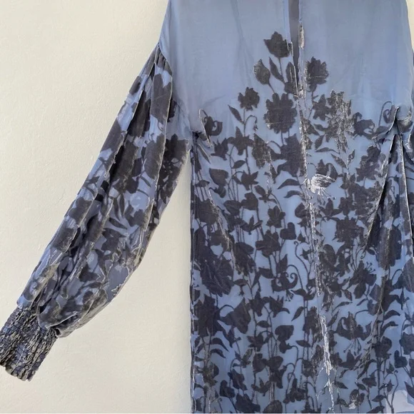 Johnny Was/ For love&Liberty Sheer Velvet Floral Dress